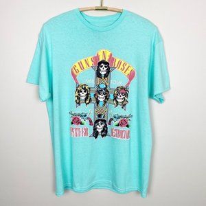GUNS N ROSES Graphic Band Tee Bright Trendy New